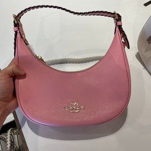 NWT COACH BAILEY HOBO With WHIPSTITCH SHOULDER BAG PINK